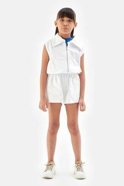 Tyess Girl Grey Vest