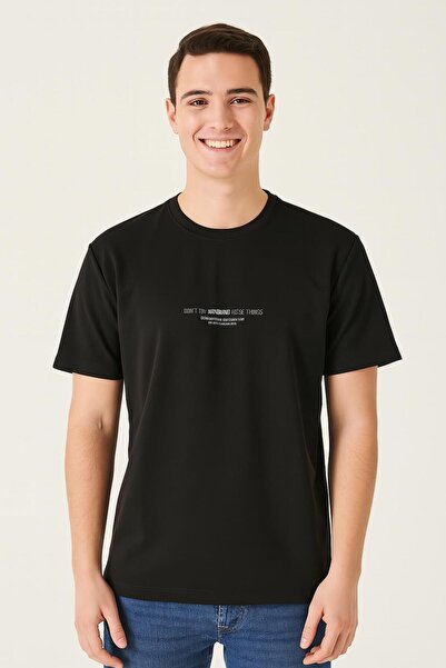 CLASSİCS MEN Ανδρικό κοντομάνικο μπλουζάκι Floyd Slim Fit 7363