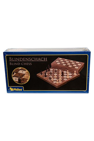 Philos Chess Set for the Blind