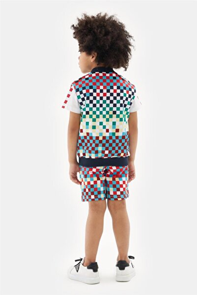 Nebbati Boy Patterned Vest