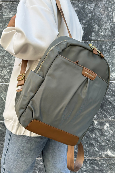 Just Polo Imported Washable Leather Backpack and School Bag