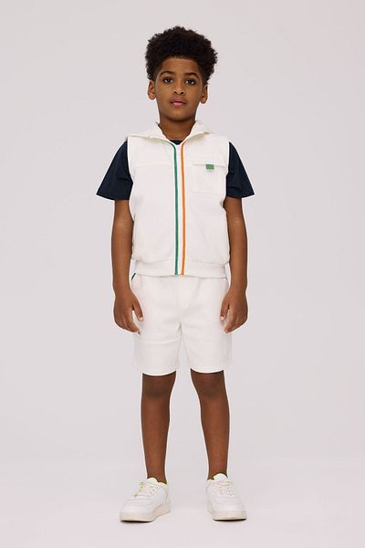 Nebbati Boy Ecru Vest