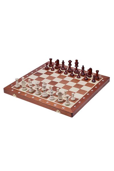 Sunrise Tournament chess set no. 5 with additional queens