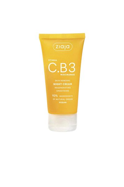 Ziaja Crema faciala regeneranta de noapte cu vitamina C, VITAMINA C.B3 NIACINAMIDA, 50 ml
