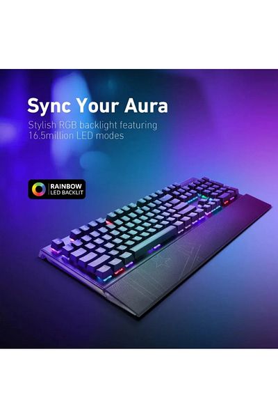 VERTUX لوحة مفاتيح الألعاب الميكانيكية السلكية Toucan Pro-Gamer
