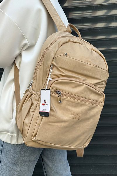 Just Polo Imported Clinker Fabric Women's Backpack and School Bag