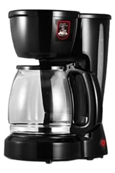 LC ماكينة قهوة كهربائية - سعة 1.6 لتر، 900 واط، ماكينة تحضير قهوة سريعة للاستخدام المنزلي أو المكتبي