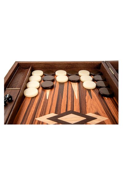 Manopoulos Set joc table backgammon palisandru Santos - 48 x 60 cm