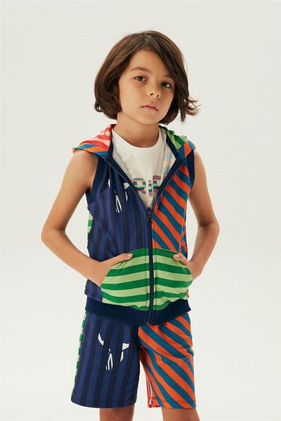 Nebbati Boy Patterned Vest
