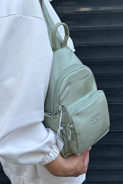 Just Polo Imported Clinker Fabric Unisex Backpack and Chest Bag