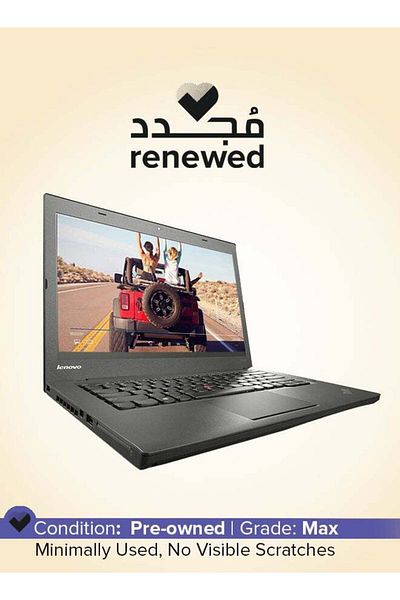 LENOVO Pre-Owned Thinkpad T440s 2014 14-inch Intel Core i5 4th Generation 8 GB 256 GB Black Windows