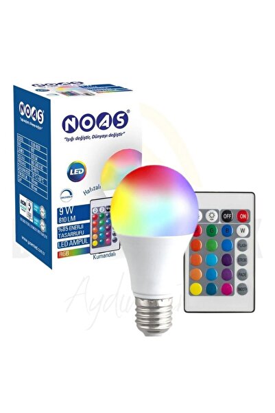 Noas 9W RGB AMPUL KUMANDALI