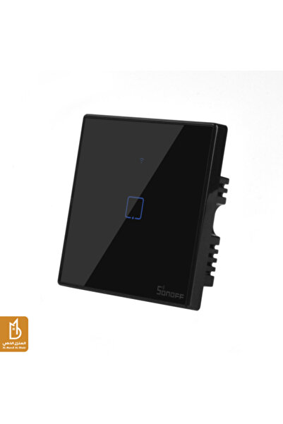 Sonoff مفتاح واي فاي ذكي باللون الأسود