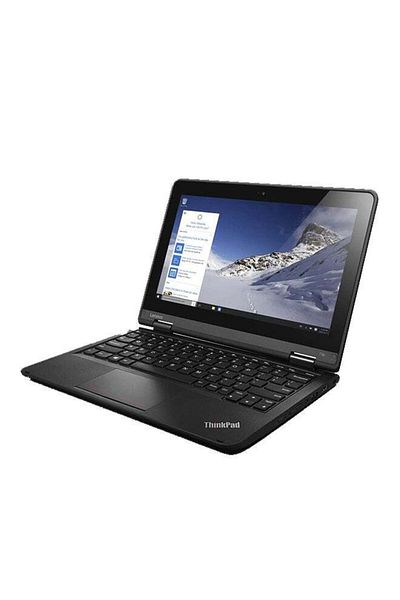 LENOVO Pre-Owned Thinkpad Yoga 11e 2013 11.6-inch Intel Celeron 1st Gen 4 GB 128 GB Black Windows