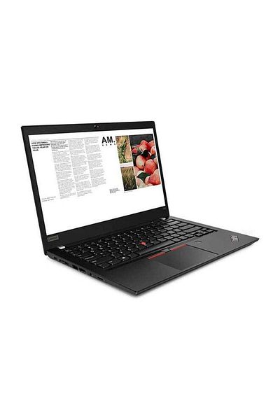 LENOVO جهاز Thinkpad T490 مستعمل بشاشة 14 بوصة ومعالج Intel Core i7 من الجيل الثامن وذاكرة 8 جيجابايت وذاكرة 512 جيجابايت، أسود اللون، يعمل بنظام Windows