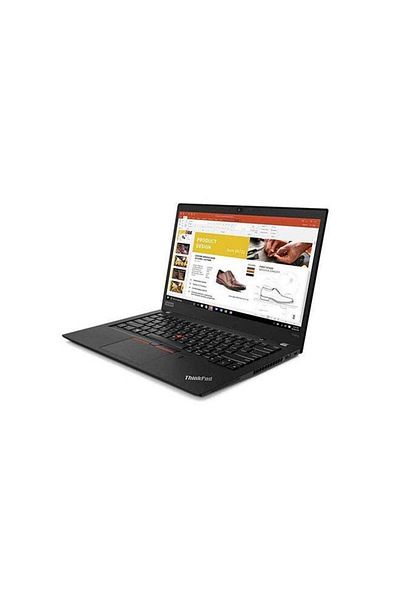 LENOVO جهاز ThinkPad T490s مستعمل بشاشة 14 بوصة ومعالج Intel Core i7 من الجيل الثامن وذاكرة 16 جيجابايت وذاكرة 512 جيجابايت باللون الأسود ونظام تشغيل Windows