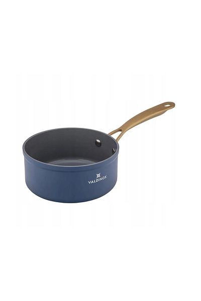 ALTOM DESIGN Cratiță Valdinox Giovanni cu mâner, 16 cm, 1,2 litri