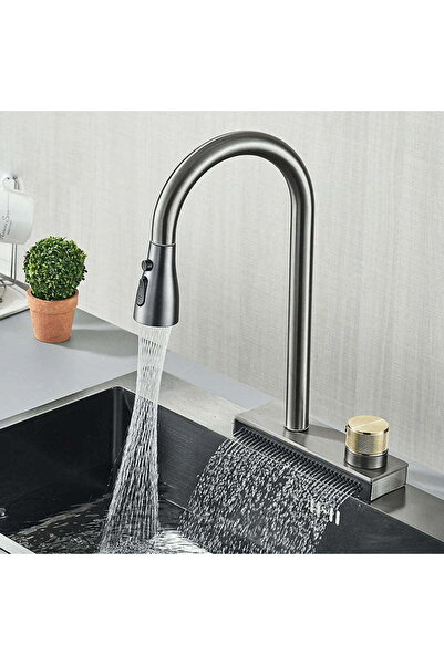 CasaVie Kitchen faucet with waterfall flow system, code 1560