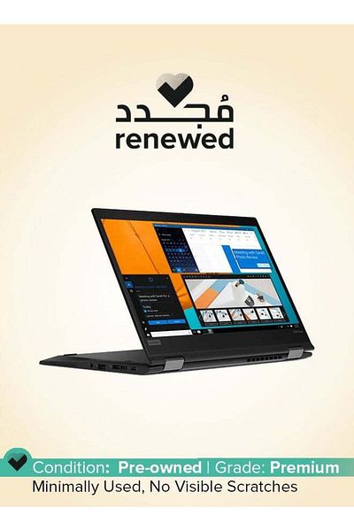 LENOVO Pre-Owned ThinkPad X390 13.3-inch Intel Core i5 8th Generation 8 GB 256 GB Black Windows