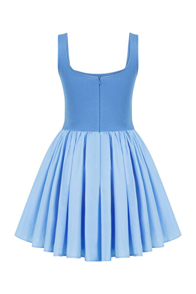 SEIZE THE DAY ASHA KADIN PAMUKLU KISA ELBİSE