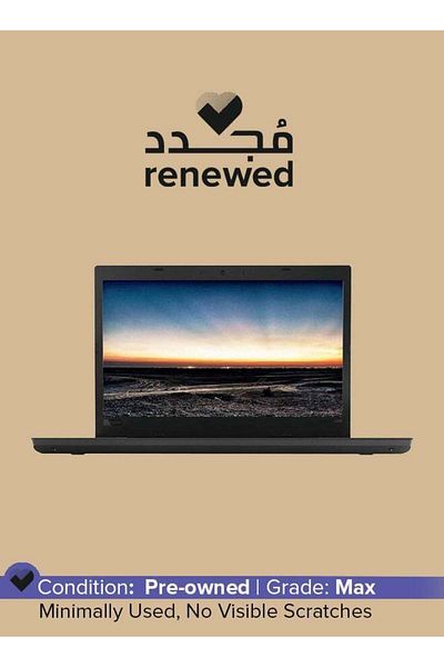 LENOVO Pre-Owned Thinkpad L480 14-inch Intel Core i5 8th Gen 4 GB 128 GB Black Windows