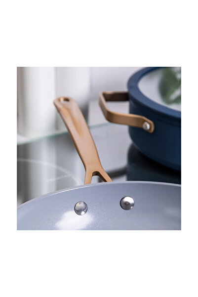 ALTOM DESIGN Frying pan, Blue, aluminum, 28 cm