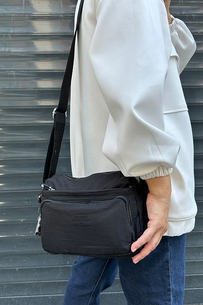 Just Polo Imported Clinker Fabric Unisex Shoulder Bag