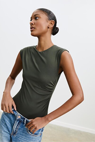 Stradivarius Gathered bodysuit