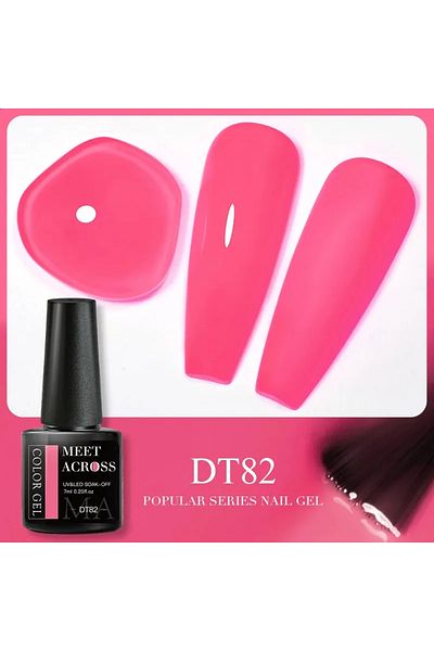Belora Set de 6 oje gel UV LED Colecția de vară cu sclipici