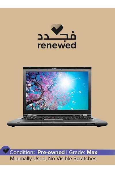 LENOVO Pre-Owned ThinkPad T430 14-inch Intel Core i5 3rd Generation 8 GB 128 GB Black Windows