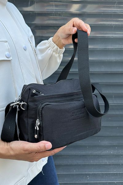 Just Polo Imported Clinker Fabric Unisex Shoulder Bag