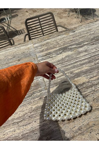 vivozza Stylish Pearl Invitation Bag