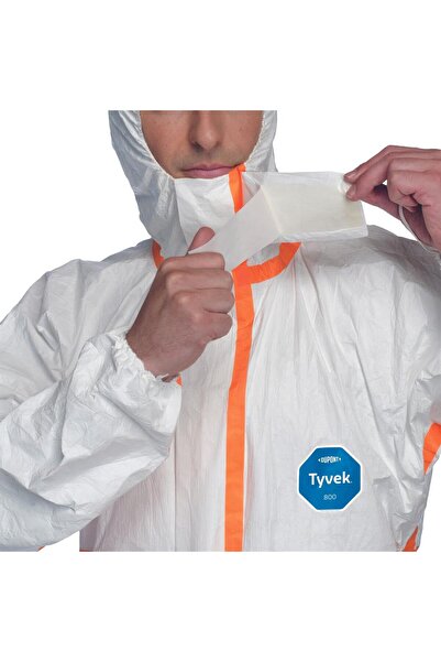 Dupont Tyvek ®   800J Disposable Jumpsuit with Hood
