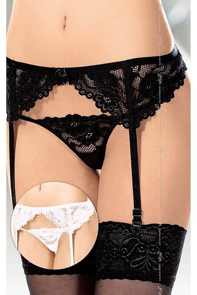 Softline Portjartier cu tanga, 3309, Negru, M/L