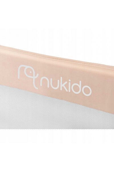 NUKIDO Bed guardrail 150x35 x42 cm Beige