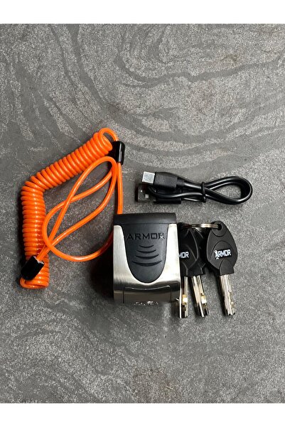 Armor 605 MVA 5.5MM ALARMLI DİSK KİLİDİ VESPA MODELLERİYLE UYUMLU (HATIRLATMA...