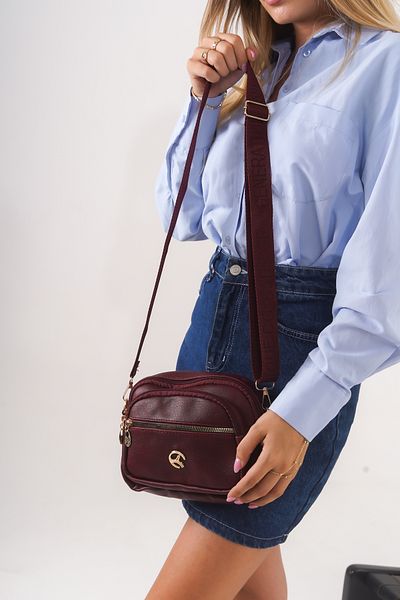 Solo Bag GEANTA DE UMAR DE DAME ZILNICĂ STILĂ DIN PIELE CU CUREA LUNGĂ