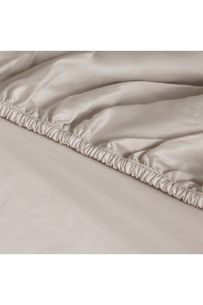 AMBRA 500 TC egyptian cotton fitted sheet - 180*200 lilac