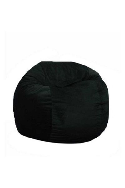 Pufrelax Fotoliu King Size Pufrelax, Material Textil - Black Velvet