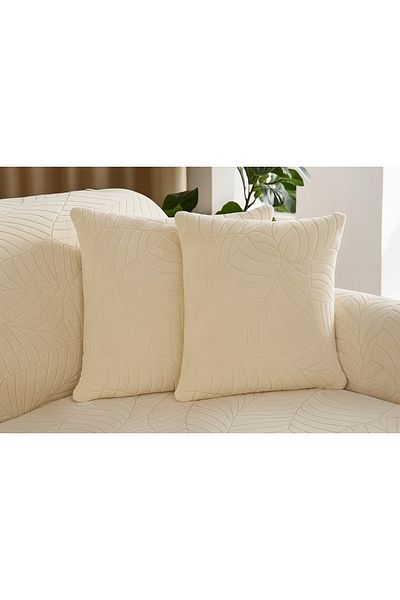 BONJOUR MADAME 2 buc huse de pernă husă de scaun husă de pernă din material textil 43 x 43 cm