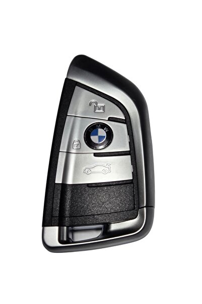 OEM Carcasă cheie BMW cuțit X5 X6 cu 3 butoane gri, negru cu breloc cadou MATY KEY