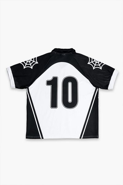 PULLMARK Pm Studio Polo Neck Men's Black Football Jersey