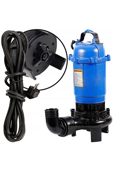 Champion Pompa apa submersibila murdara cu tocator cutit exterior 3265W + furtun pompieri 20m (CP-5509+20M)