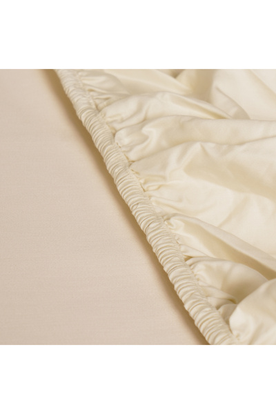 AMBRA 500 TC egyptian cotton fitted sheet - 180*200 grey