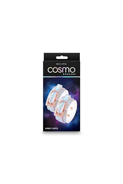 Ns Toys Cosmo Bondage Adjustable Wrist Straps, Rainbow