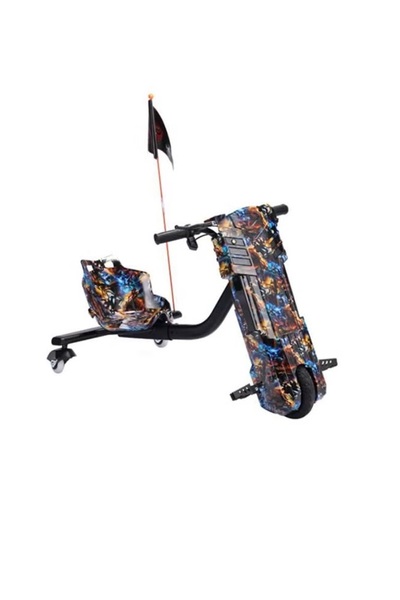 rexa سكوتر كهربائي ثلاثي العجلات مقاوم للانزلاق للأطفال - متعدد الألوان، 94×6...