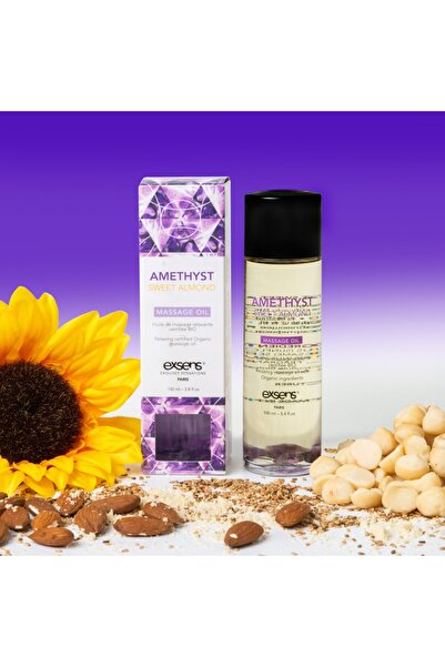 Exsens Ulei de masaj, Exsens, Ametist și Migdale Dulci 100ml