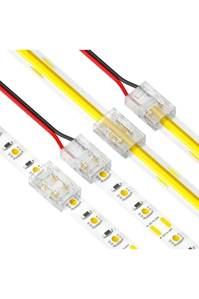 Nexo COB+SMD Şerit+Kablo Bağlantı Konnektörü 8mm (5ADET)