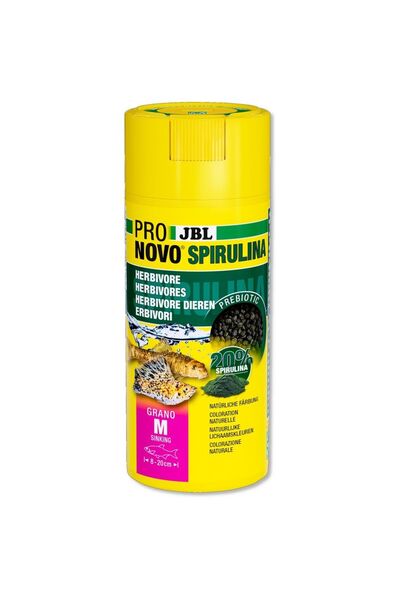JBL Pro Novo Spırulına Grano M 250ml. / 125gr. Click