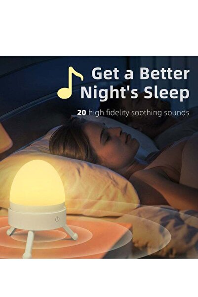 Yelajoy Baby Sound Machine, White Noise Machine with Remote Control, Nightlig...